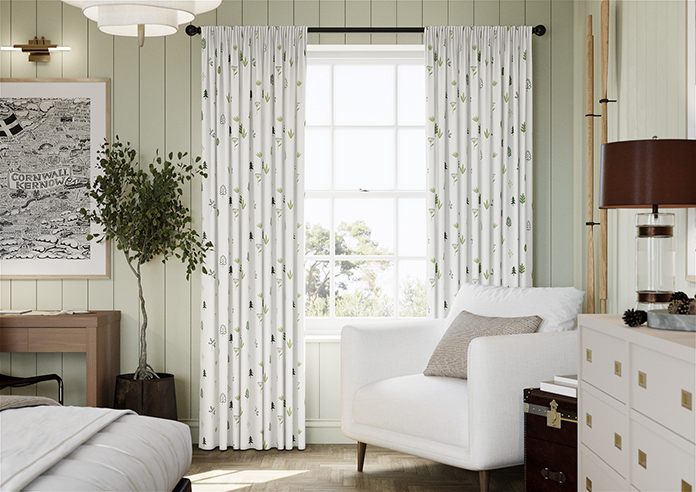 Spruced Up, Grassland - Made to Measure Curtains - Image 3